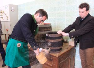 Bierprobe in der Brauerei Maisach