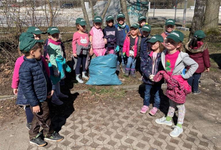 Pfarrkindergarten Olching macht mit beim „Rama dama
