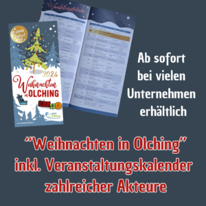 “Weihnachten in Olching” Broschüre mit Veranstaltungskalender