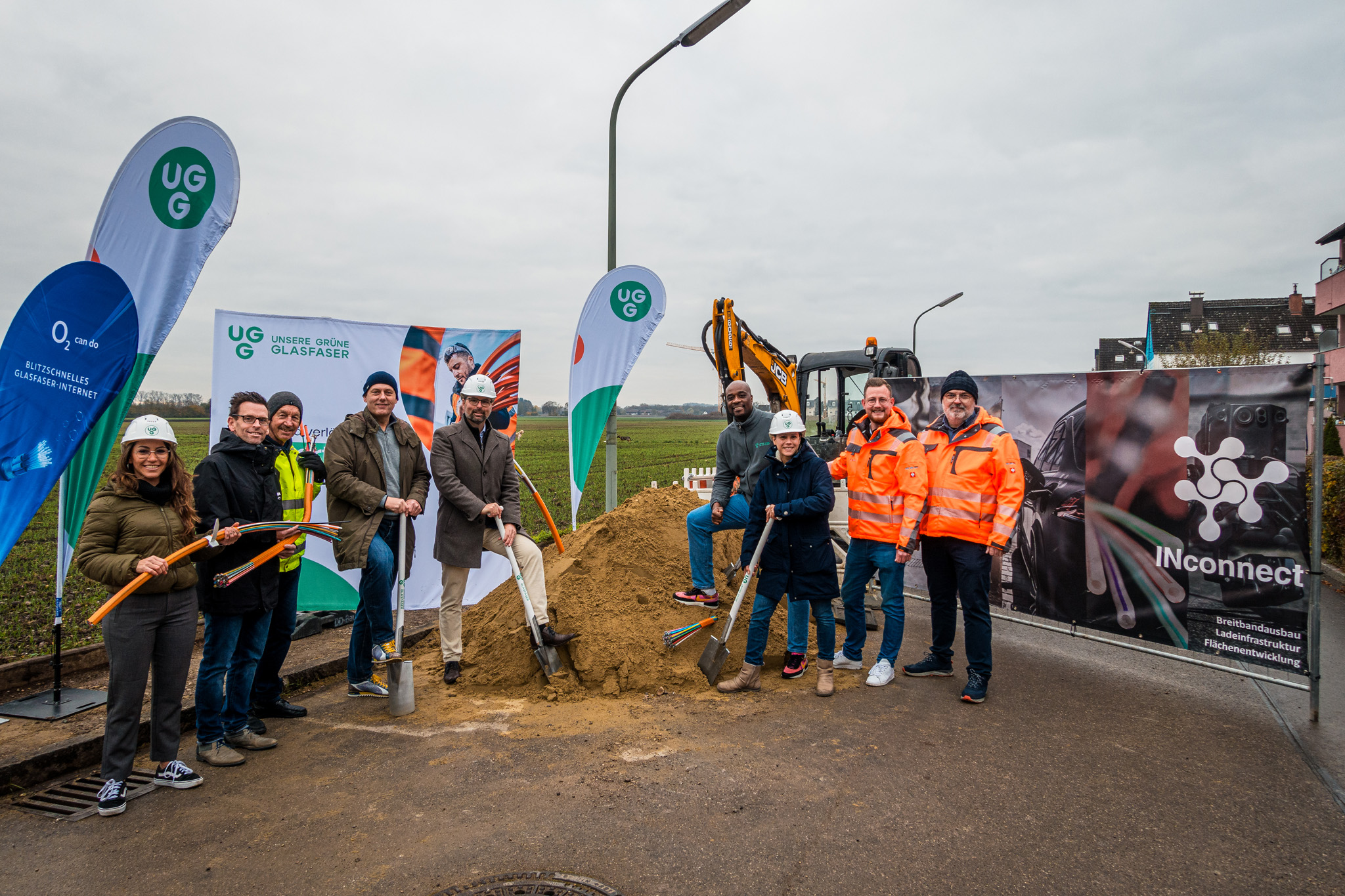 Startschuss für den Ausbau des UGG-Glasfasernetzes in Olching