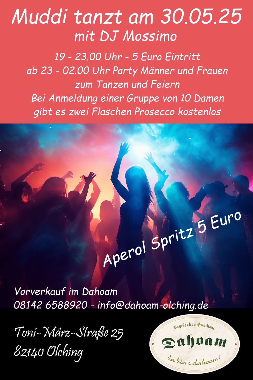 Party im DAHOAM