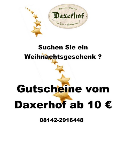 Das Weihnachtsgeschenk fehlt noch ?