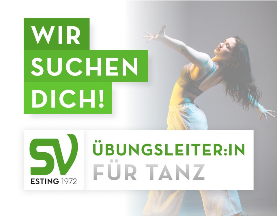 SV Esting – Trainer:in für Kindertanz gesucht!