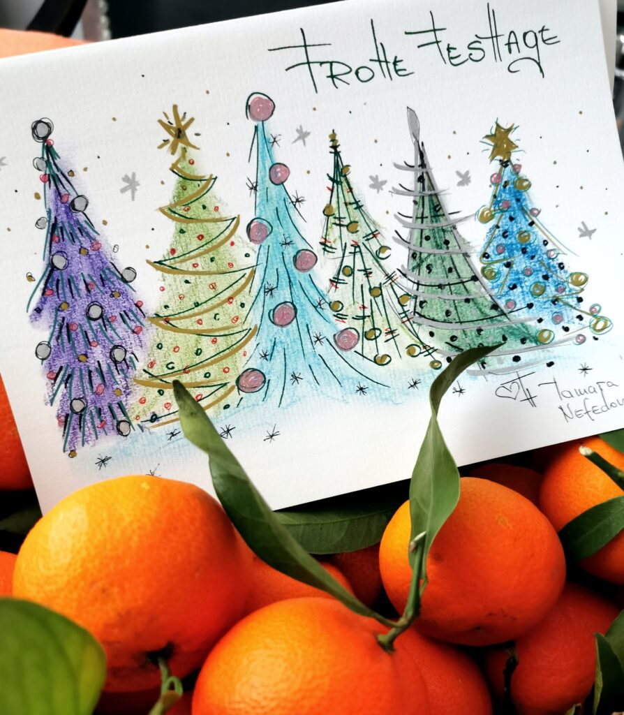 Weihnachtliche Stimmung kreativ erleben – Karten mit Herz bei der vhs Olching gestalten