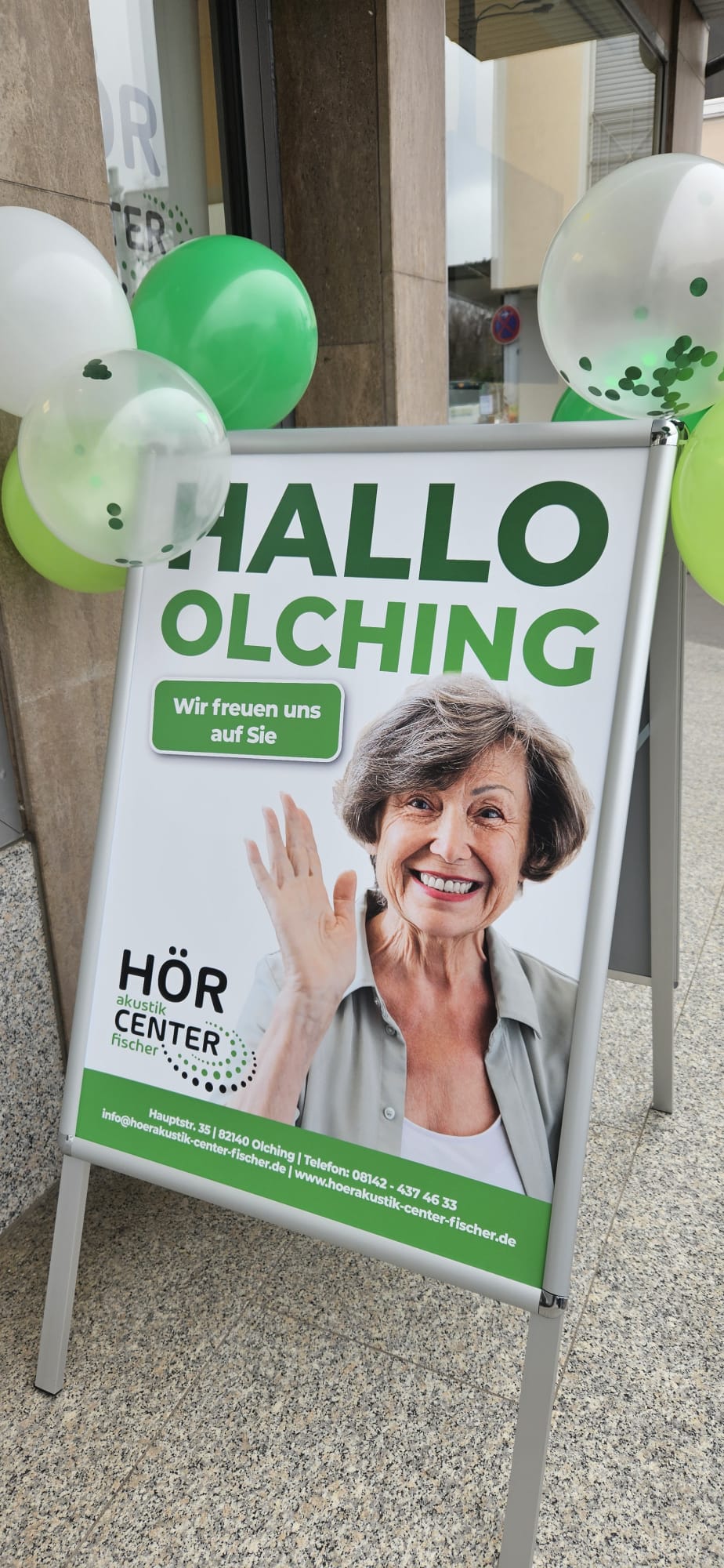 Neu in Olching – Hörakustik Fischer in der Hauptstrasse gegenüber Sparkasse