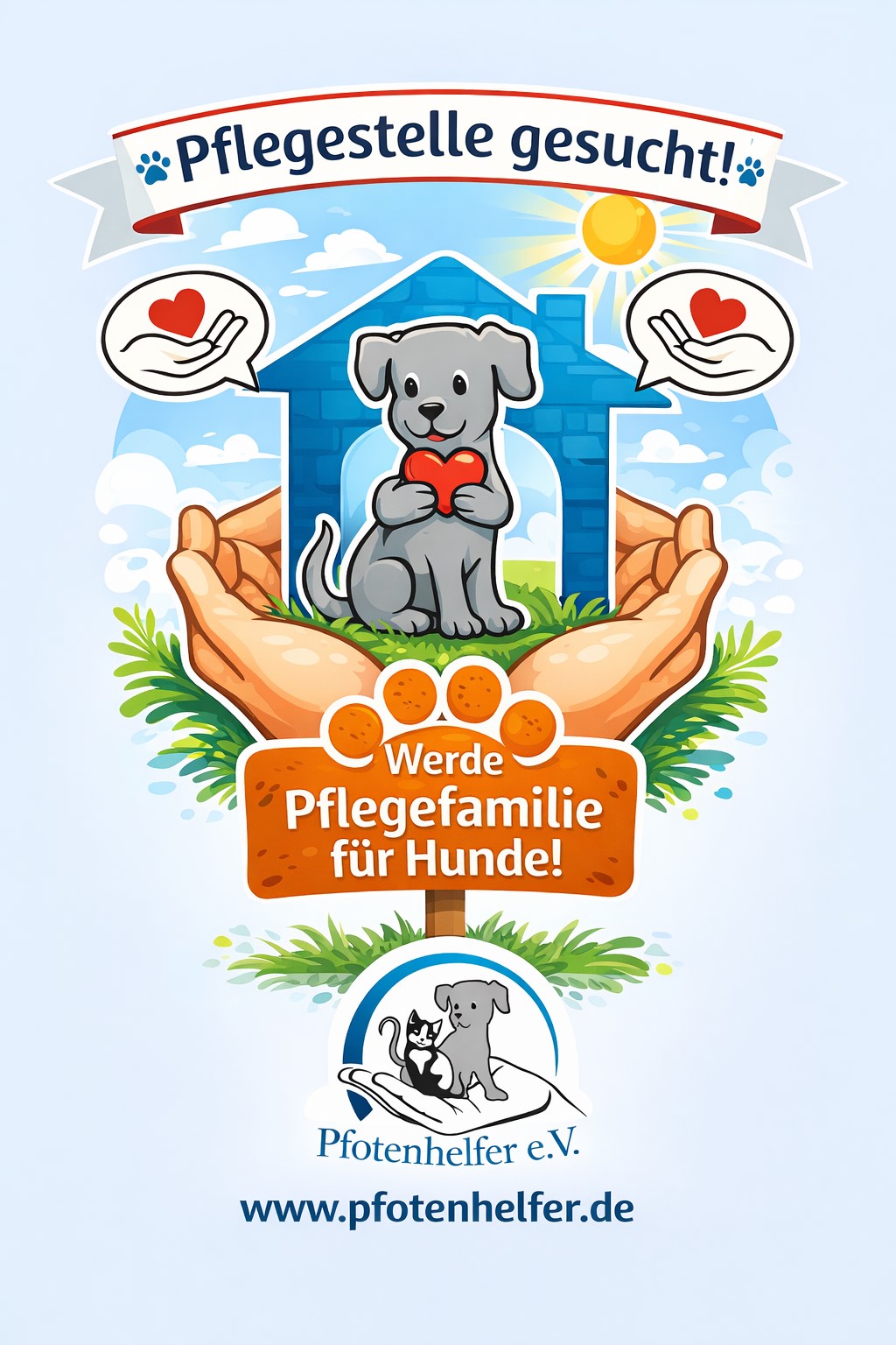 🐾 Pflegestellen dringend gesucht! 🐾