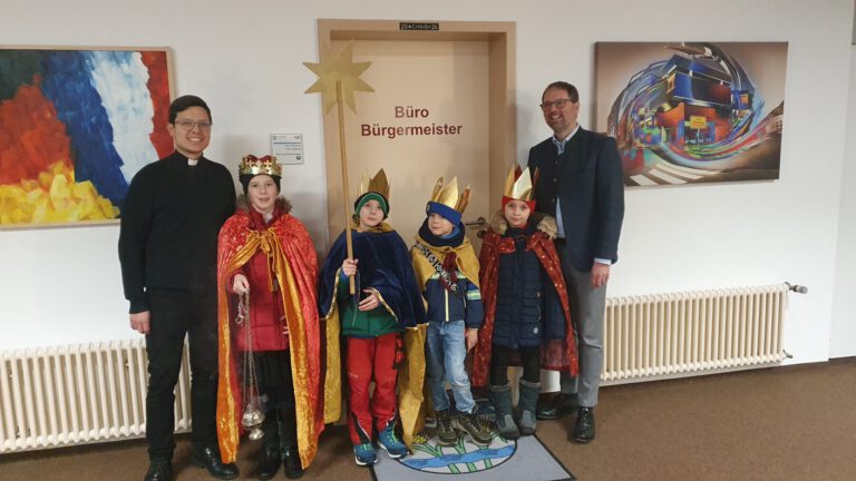 Die Sternsinger beim Bürgermeister – 11.01.2026