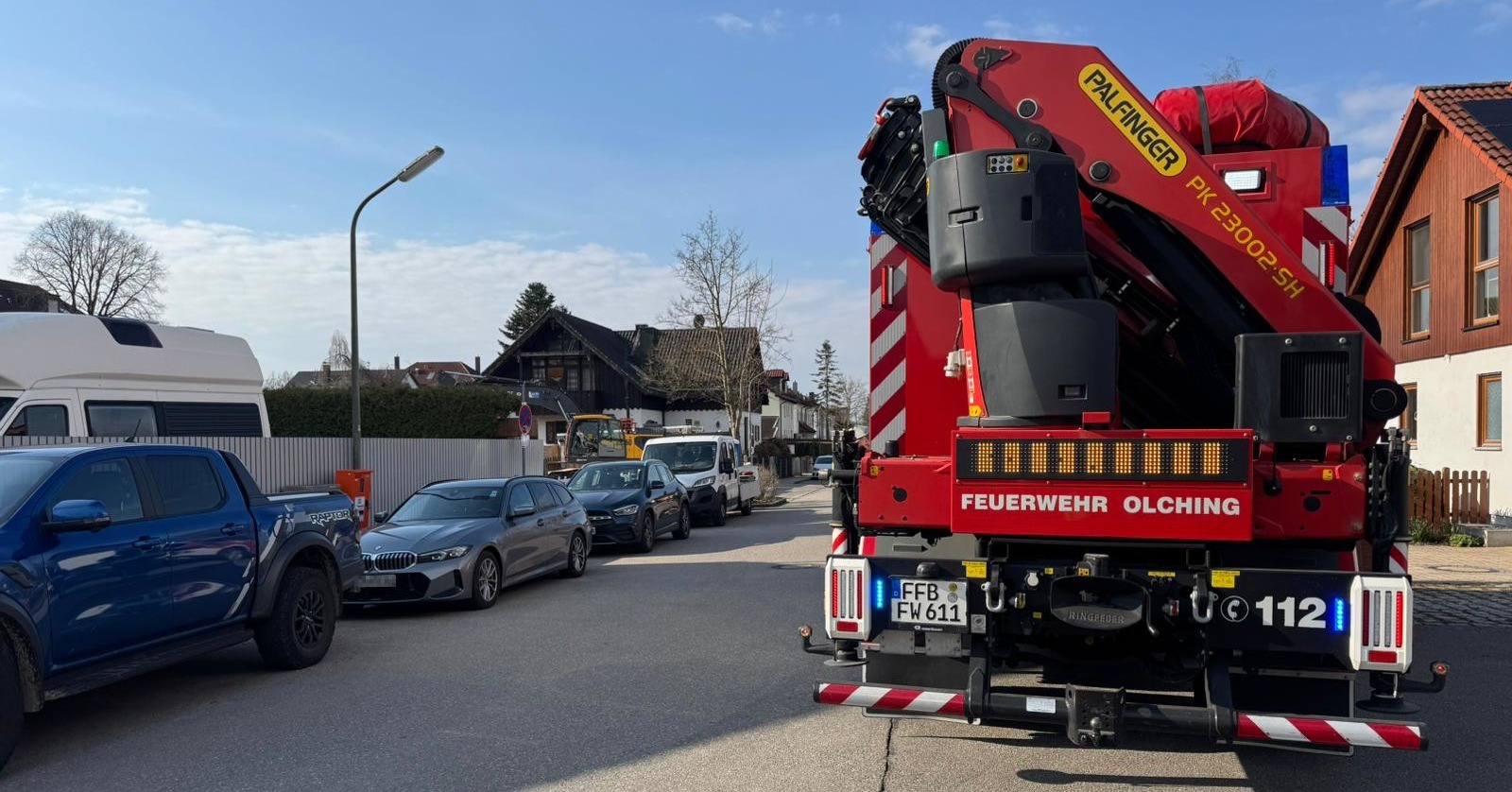 FFW Olching – Einsatz ABC 3 – Gefahrstoff Gasaustritt brennbar