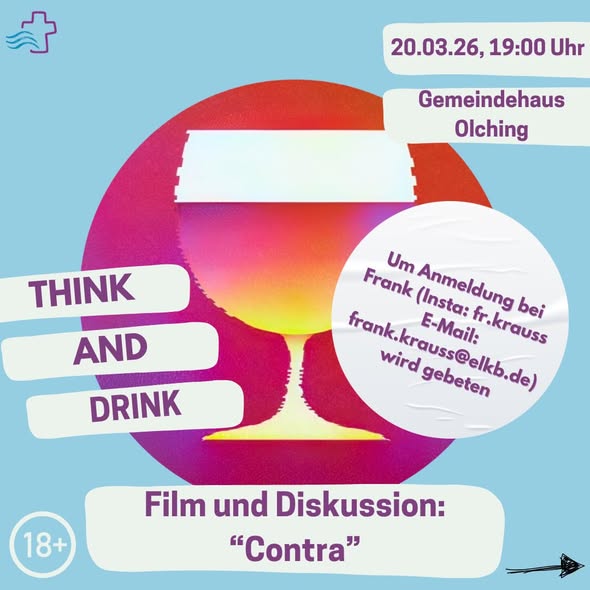 Ev. Kirche Olching: Think and drink Diskussionsabend