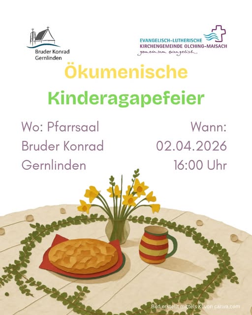 Ökonomische Kinderagapefeier in Olching