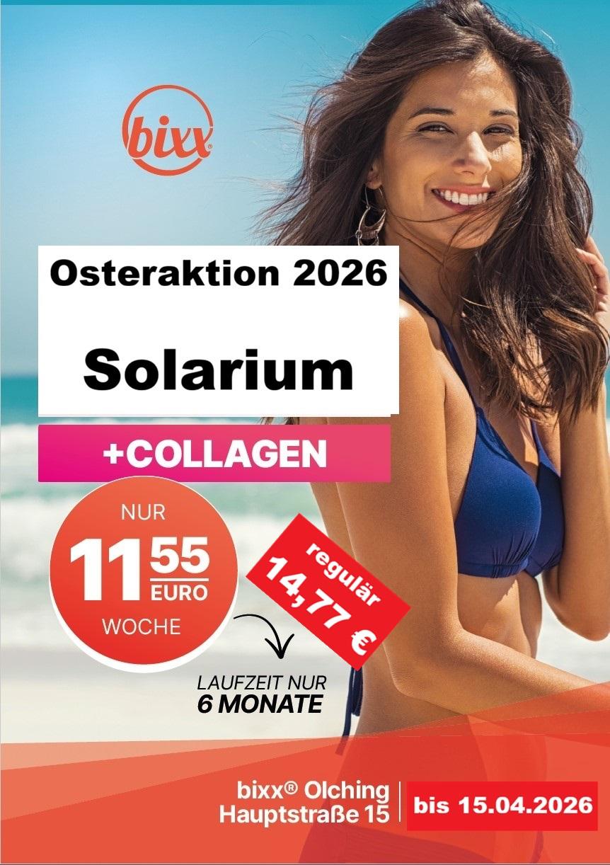 bixx -Sonnenstudio hat zu Ostern geöffnet – Osterurlaub zu Hause und doch mit Bräunung ..