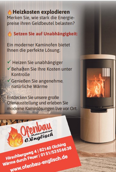 Ofenbau -English – unser Fachhandwerker mit Ausstellung in Olching