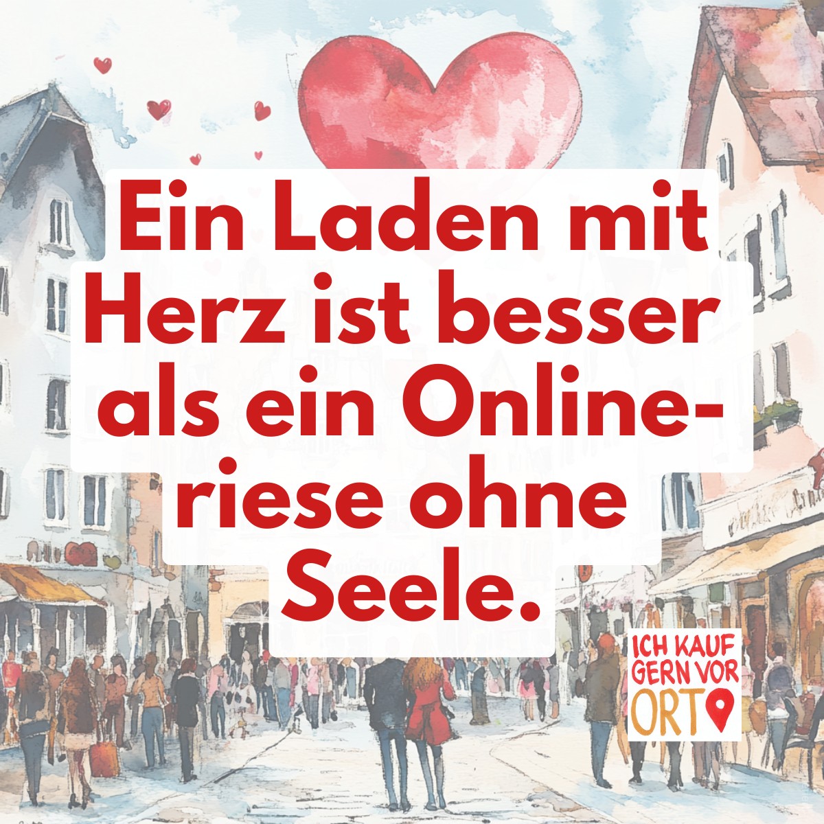 Ich kauf gern vor Ort