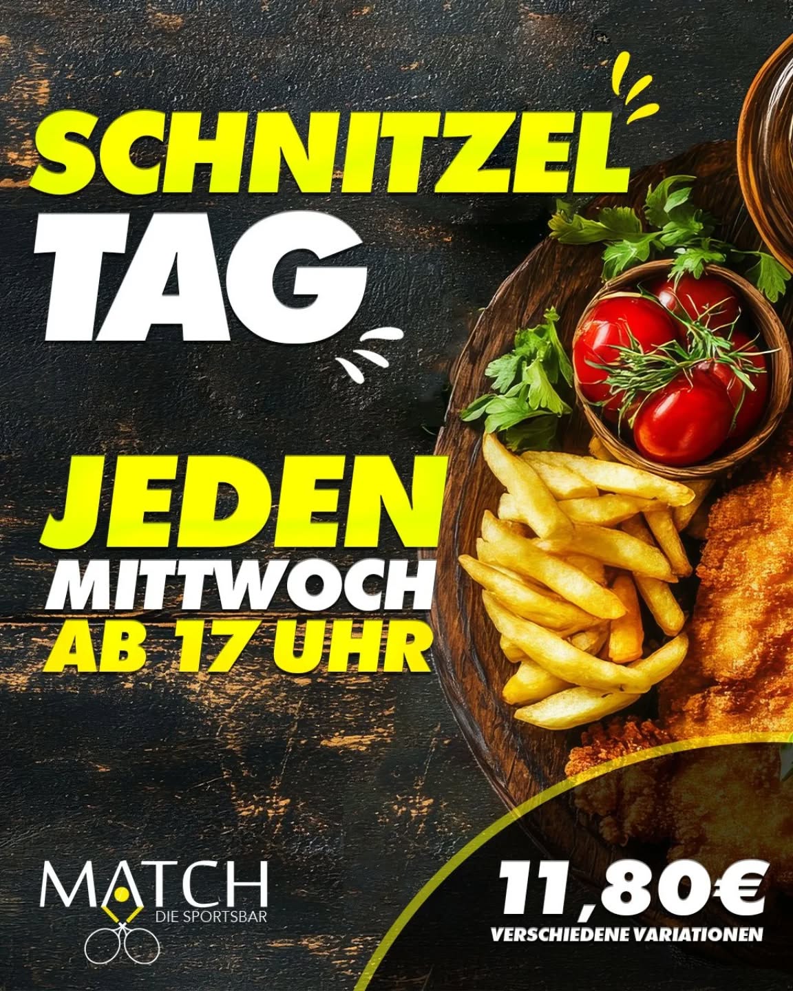 Schnitzel im Match in Gernlinden