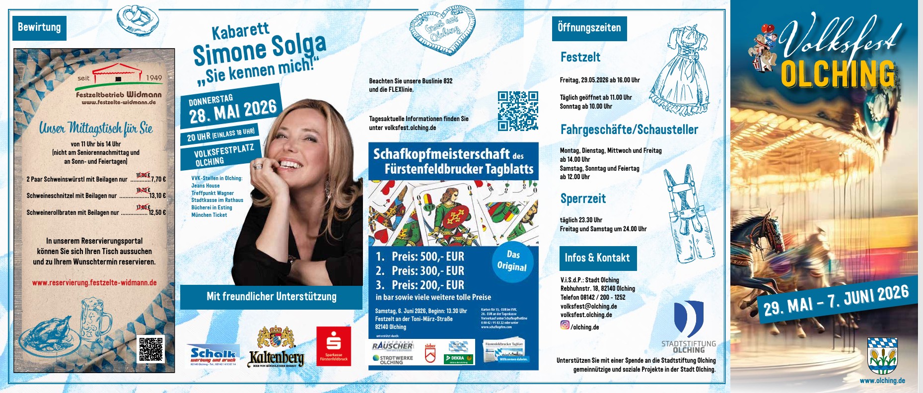 Pressemitteilungen Volksfest Olching