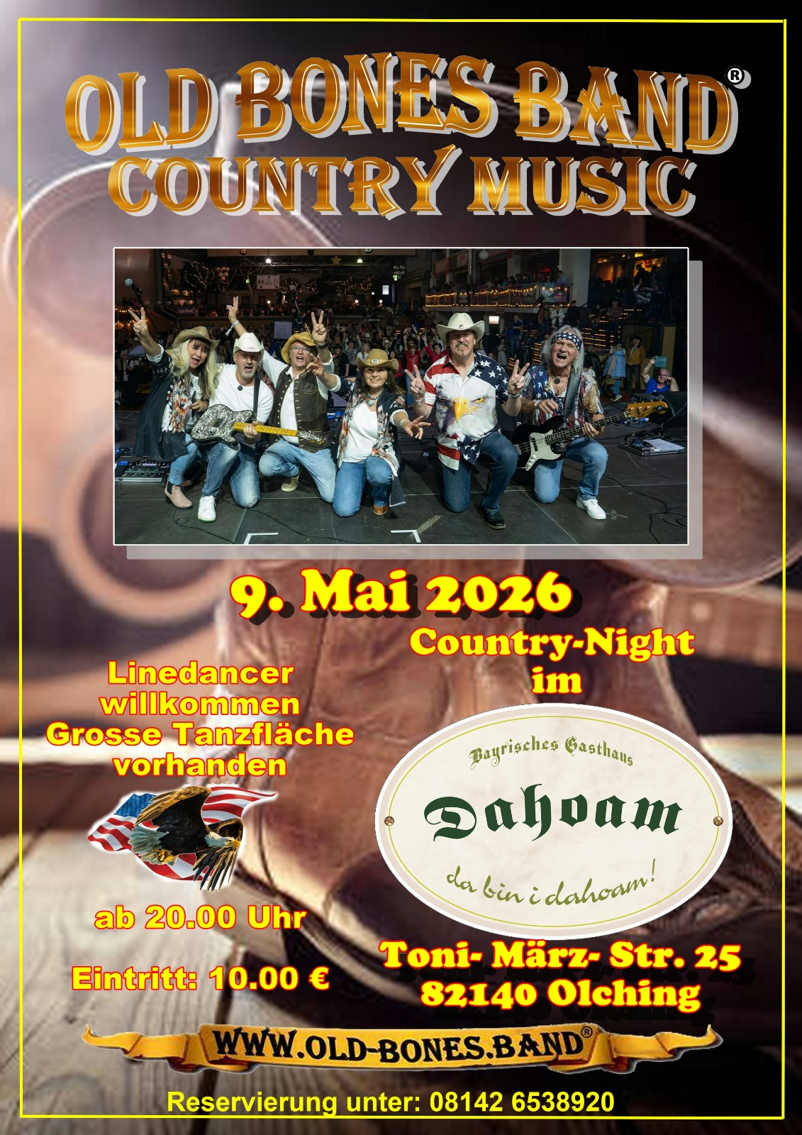 COUNTRY MUSIK IM DAHOAM