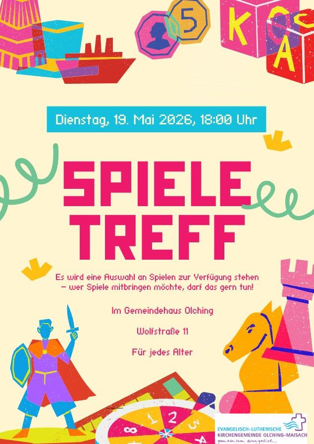 Spieletreff für Familien und Erwachsene