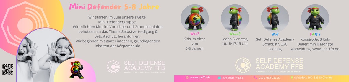 Starte stark – mit unserer neuen Mini Defender Gruppe ab 5 Jahren