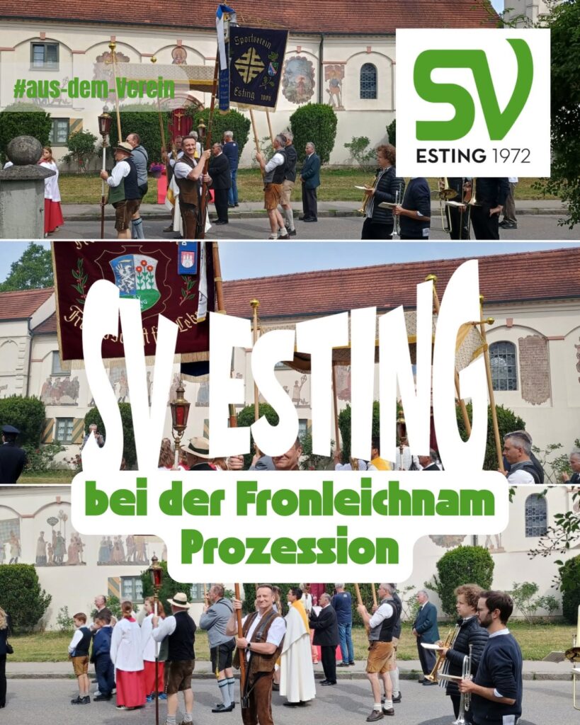 SV Esting – Fronleichnamsprozession