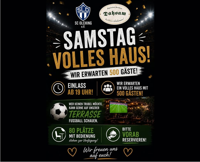 Dahoam: Samstag volles Haus!