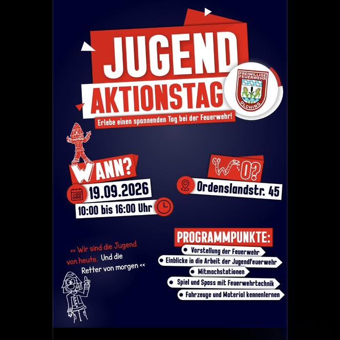 Feuerwehr Olching – Jugendaktionstag bei der Feuerwehr Olching