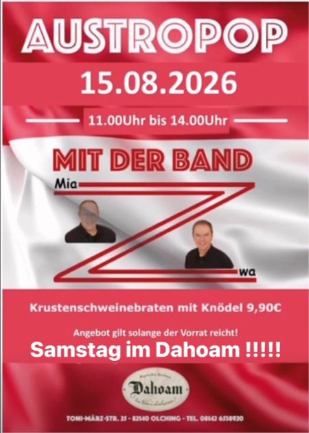 Am Samstag im Dahoam