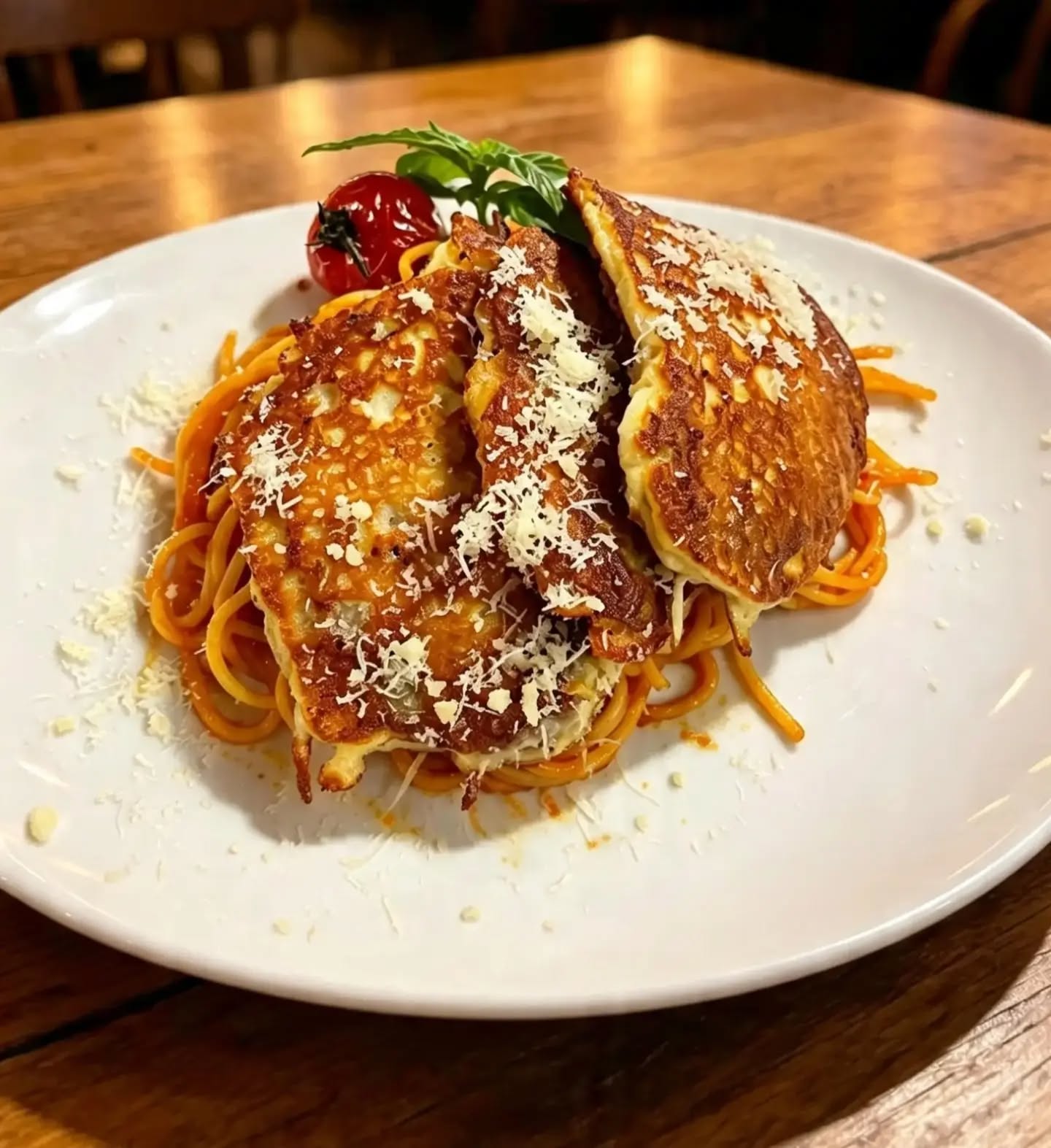 Piccata Milanese im Cucino in Maisach beim Bahnhof