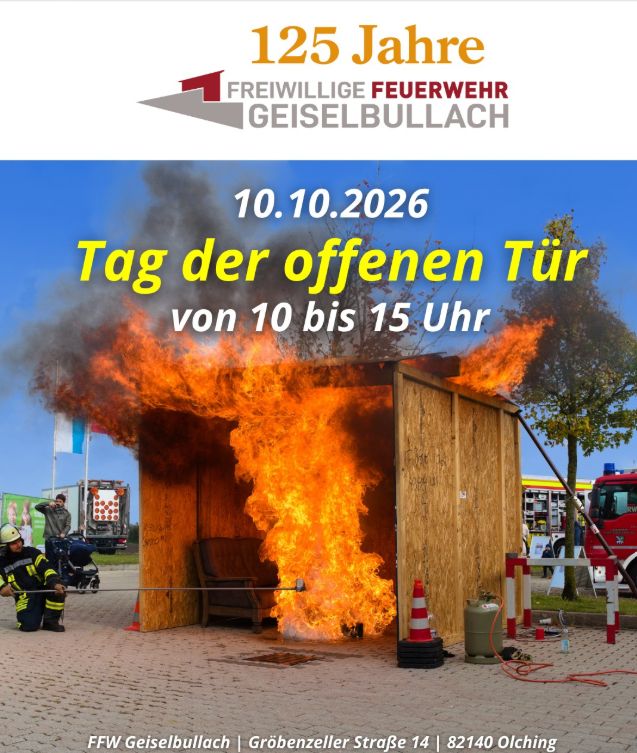 Freiwillige Feuerwehr Geiselbullach: TAG DER OFFENEN TÜR