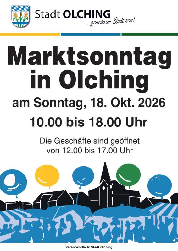 Marktsonntag am 18.10.2026